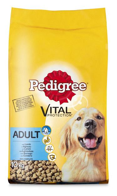 Formulering Verbanning Pest Pedigree hondenvoer Vital Protection Adult lam 10 kg | Hano voor uw dier