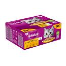 Whiskas Kattenvoer Adult Gevogelte Selectie in Gelei 80 x 85 gr