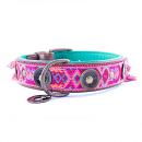 Dog with a Mission Halsband Boho Rosa