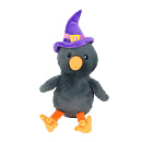 Hondenspeelgoed Kraai met Halloween Hoed <br>38 cm