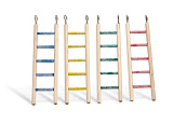 Beeztees Houten ladder, pedicure met 5 treden. 24 cm, assorti.