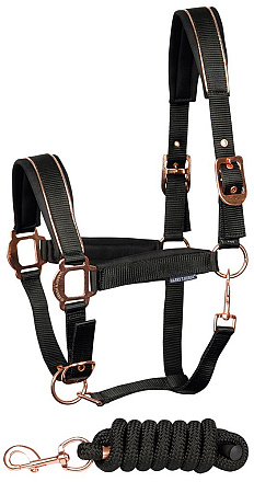 Harry's Horse Halsterset Denici Cavalli Rosegold