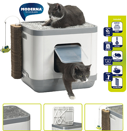 Moderna kattenbak/slaapmand Cat Concept