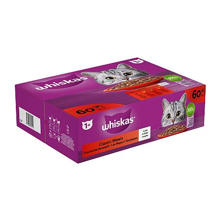 Whiskas Adult Gelei Classic Selectie 60 x 85 gr