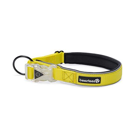 Beeztees Halsband Parinca Premium LED Geel