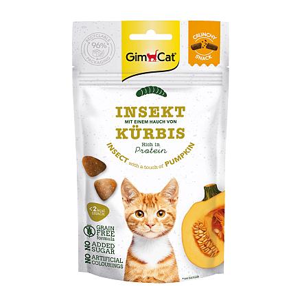 GimCat Crunchy Snack Insect & Pompoen 50 gr