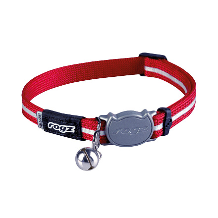 Rogz Kattenhalsband Alleycat Rood