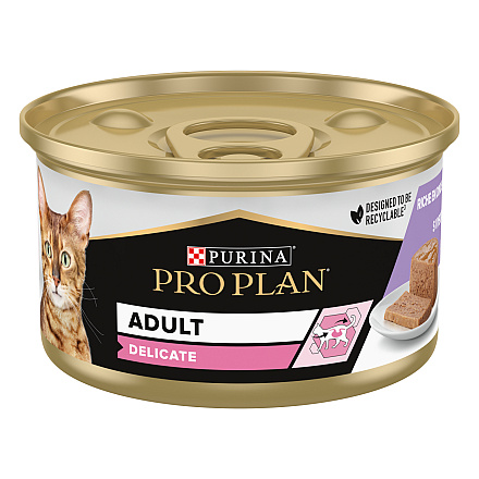 Pro Plan Kattenvoer Delicate Kalkoen Mousse 85 gr