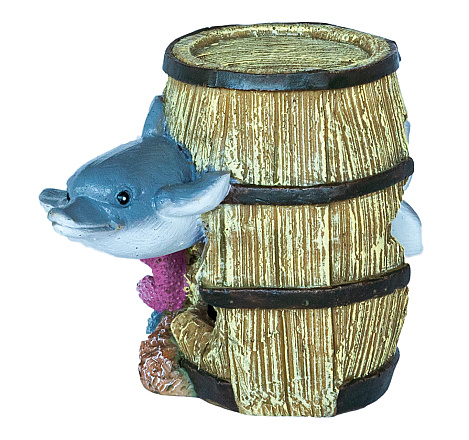 SuperFish Deco Barrel Dolphin